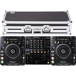Pioneer DJ CDJ-1000MK3/DJM-800 Package with Coffin Case | Guitar