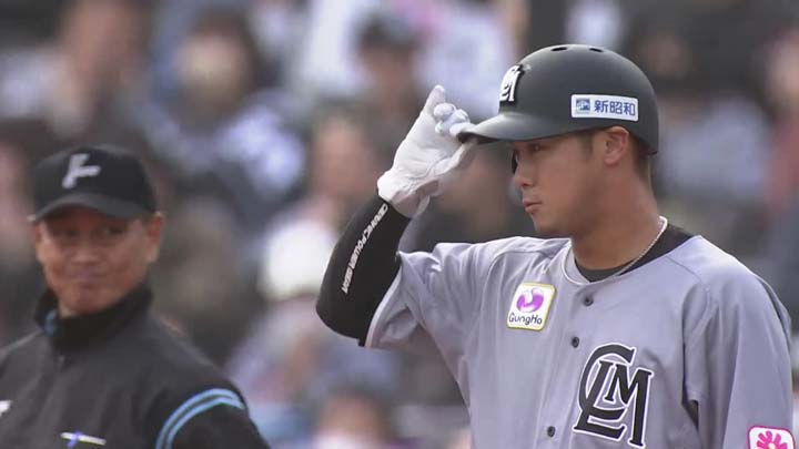 平沢大河が先制打。投手陣も好投した千葉ロッテが勝利｜パ・リーグ.com