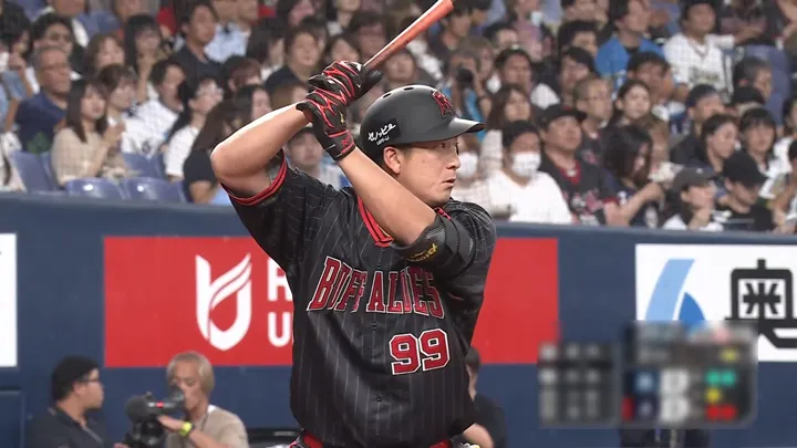 杉本裕太郎が特大の9号2ラン「亜蓮と昇天ポーズをする約束をしていた