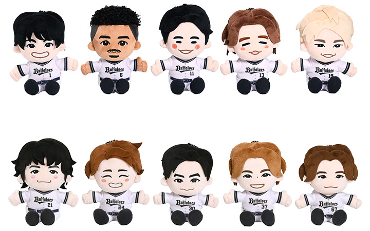 オリ姫待望！「Buffaloes選手ぬいぐるみキーチェーン」が6月24日より