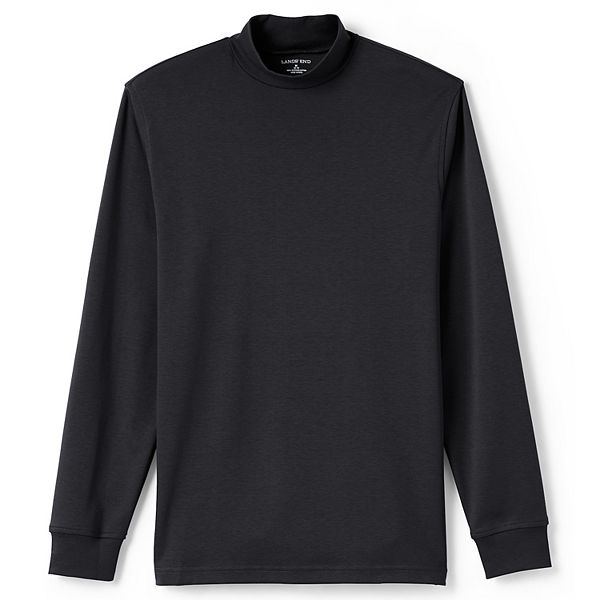 Lands' End Men's Super Soft Supima Mock Turtleneck