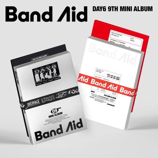 jp.ktown4u.com : DAY6 - ミニアルバム9集 [Band Aid] (Random Ver.)
