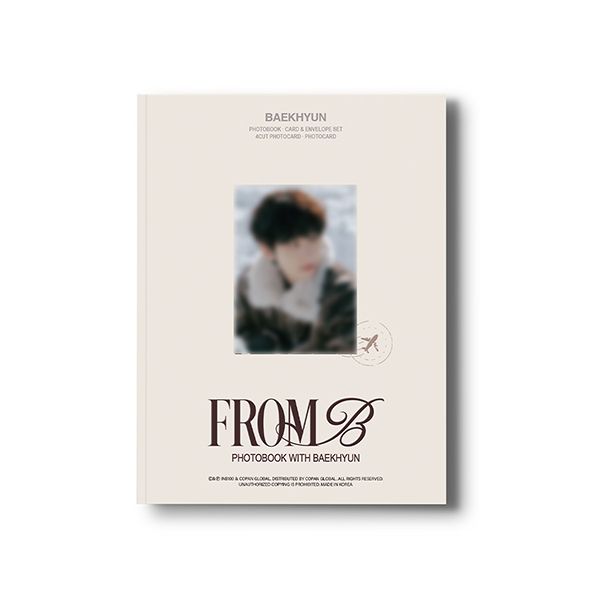 jp.ktown4u.com : [フォトブック] BAEKHYUN - [FROM B] (B Ver.)