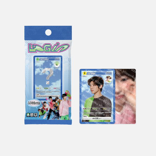 jp.ktown4u.com : NCT WISH - [LOG in] RANDOM TRADING CARD (LOG in Ver.)