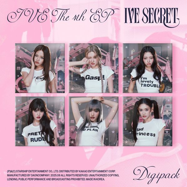 jp.ktown4u.com : [6CD セット] IVE - ミニアルバム4集 [IVE SECRET