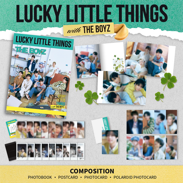 jp.ktown4u.com : [フォトブック] THE BOYZ - [LUCKY LITTLE THINGS]