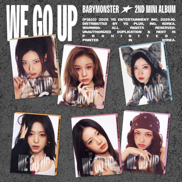 ktown4u.com : BABYMONSTER - 2nd MINI ALBUM [WE GO UP] POSTCARD Ver.