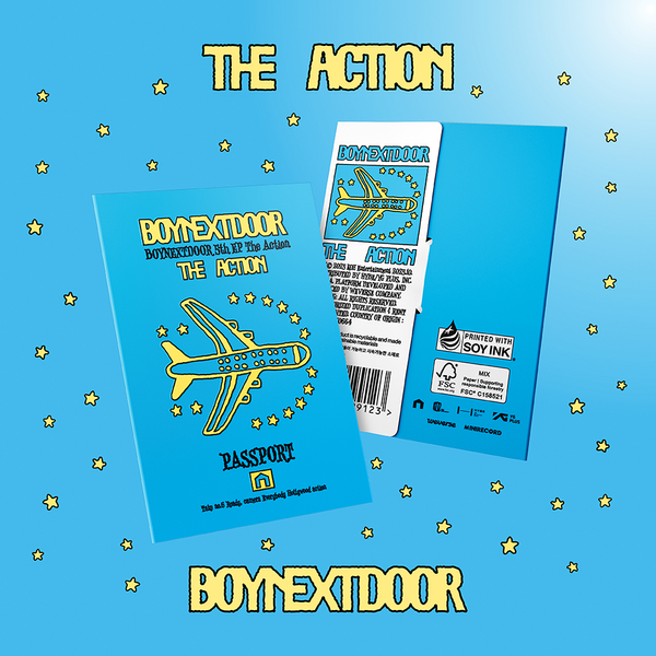 jp.ktown4u.com : BOYNEXTDOOR - EP アルバム5集 [The Action