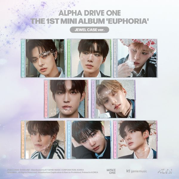 jp.ktown4u.com : ALPHA DRIVE ONE - ミニアルバム1集 [EUPHORIA
