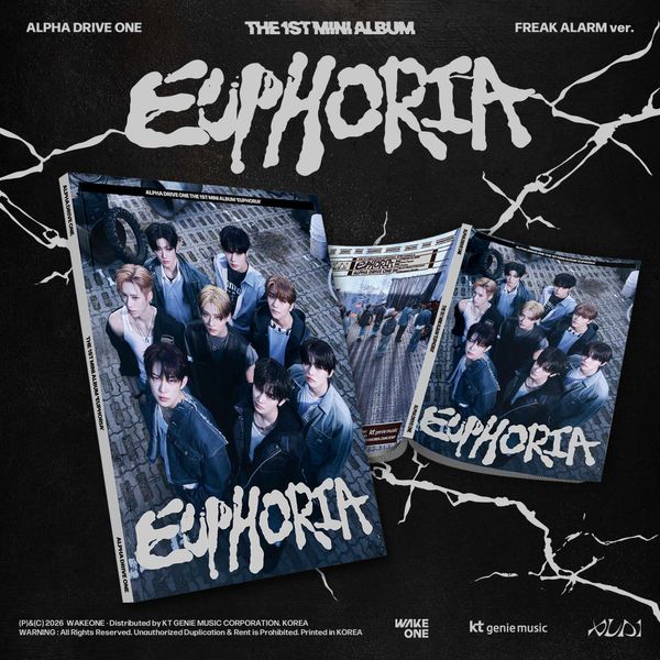 jp.ktown4u.com : ALPHA DRIVE ONE - ミニアルバム1集 [EUPHORIA