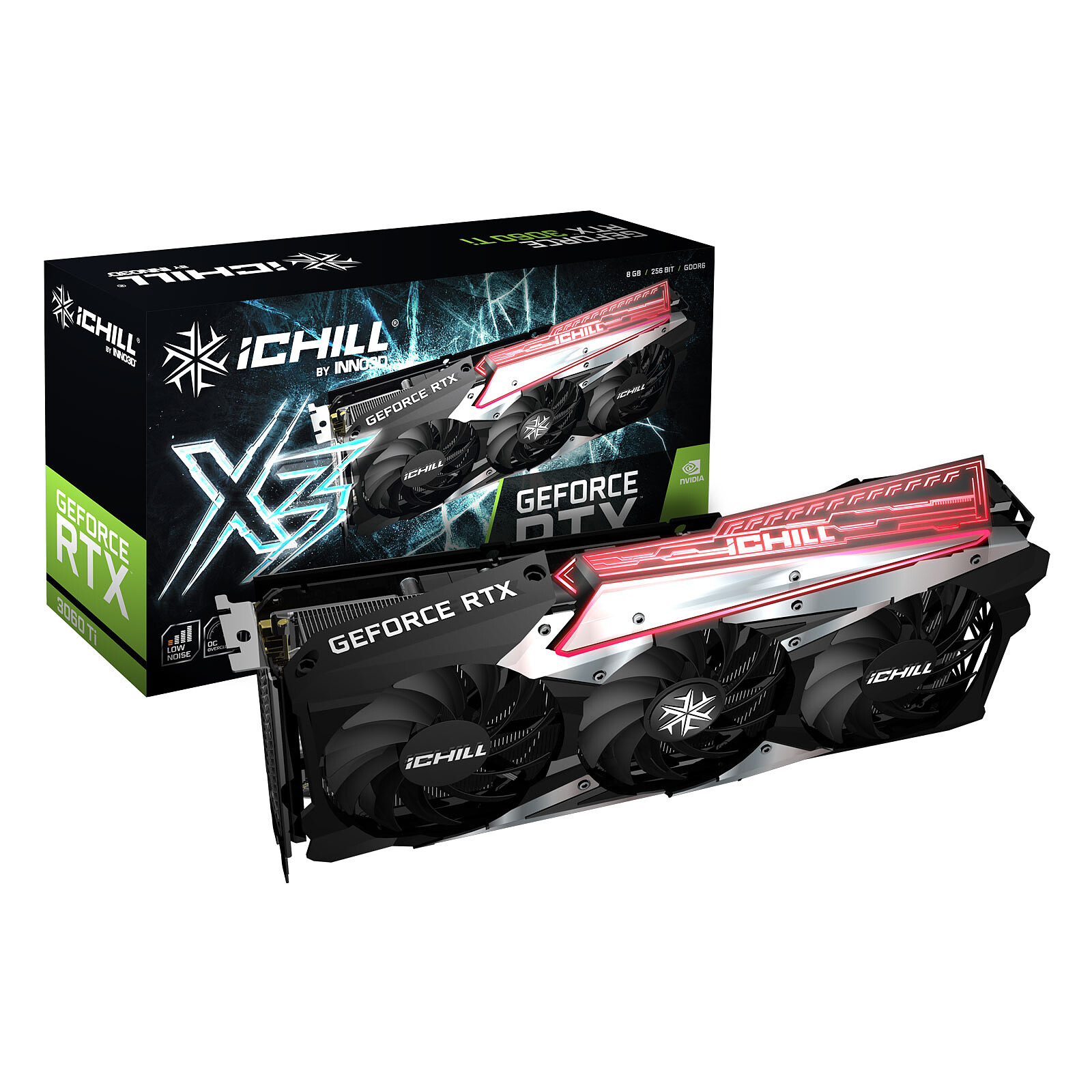 INNO3D GeForce RTX 3060 Ti ICHILL X3 RGB - Graphics card - LDLC