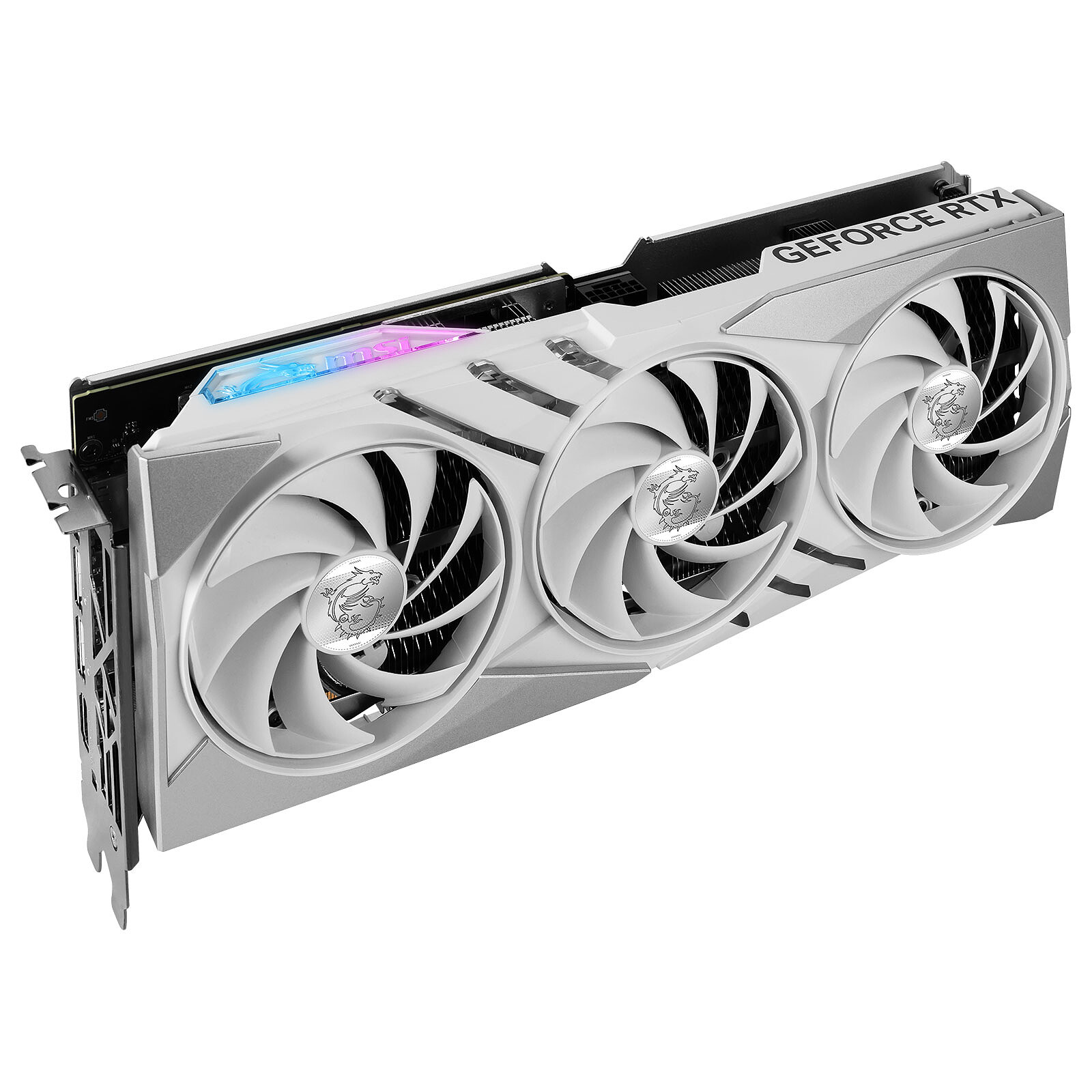 MSI GeForce RTX 4070 TI SUPER 16G GAMING X SLIM WHITE - Graphics