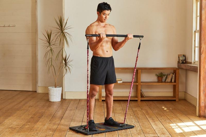 10cmのスキマに収納可能！省スペース性を極めたワークアウトマシン