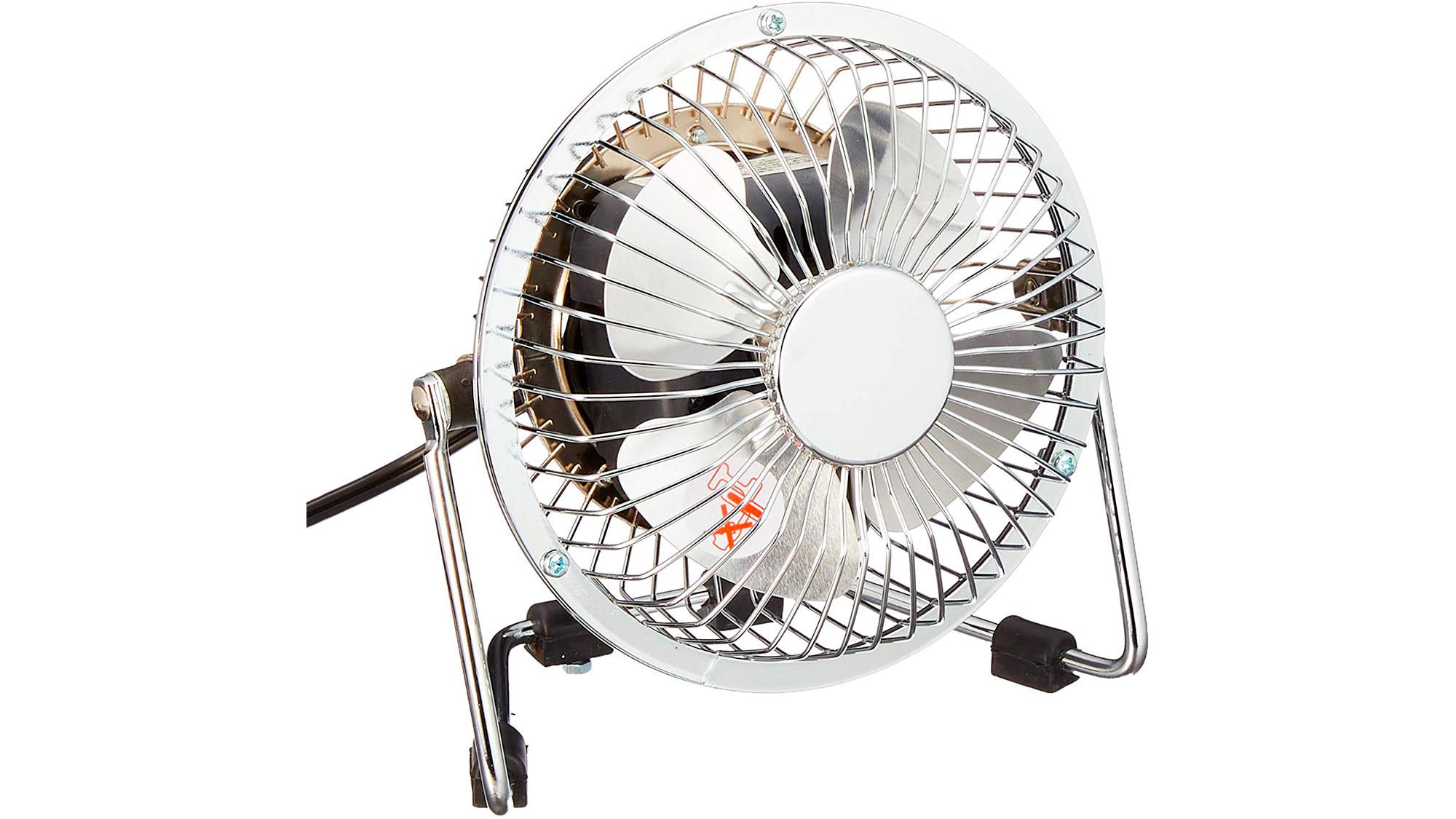 磁石搭載で、くっつく扇風機。スチール壁やデスクの引き出しにも設置が