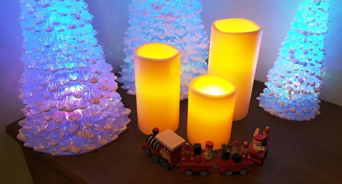 あれっ？ 本物のキャンドル!? 雰囲気バツグンだけどLEDだからあぶなく