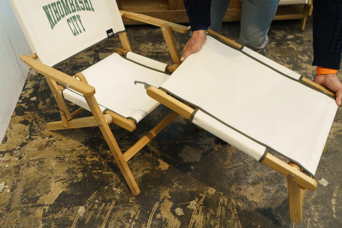 ちょうどいい座り心地のチェアだから“ジャストライトチェア”って言うの