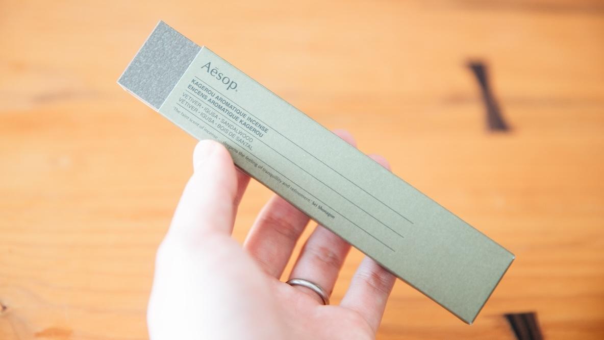 イソップのお香」は焚いていない瞬間にも幸せを感じられるくらい