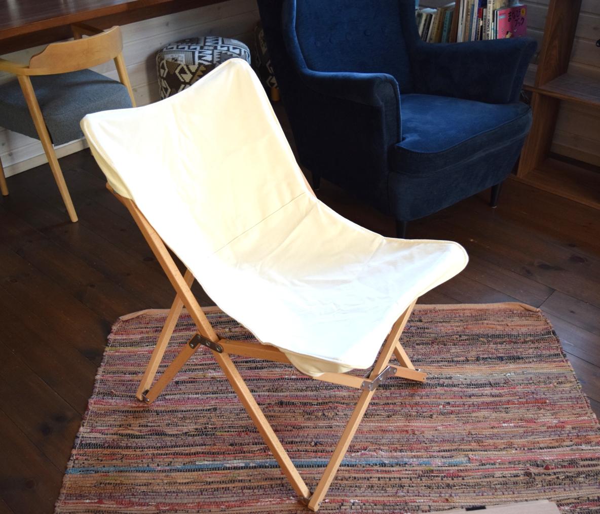 ハイランダーの「ウッドフレームリラックスチェア2」が、ハンモック