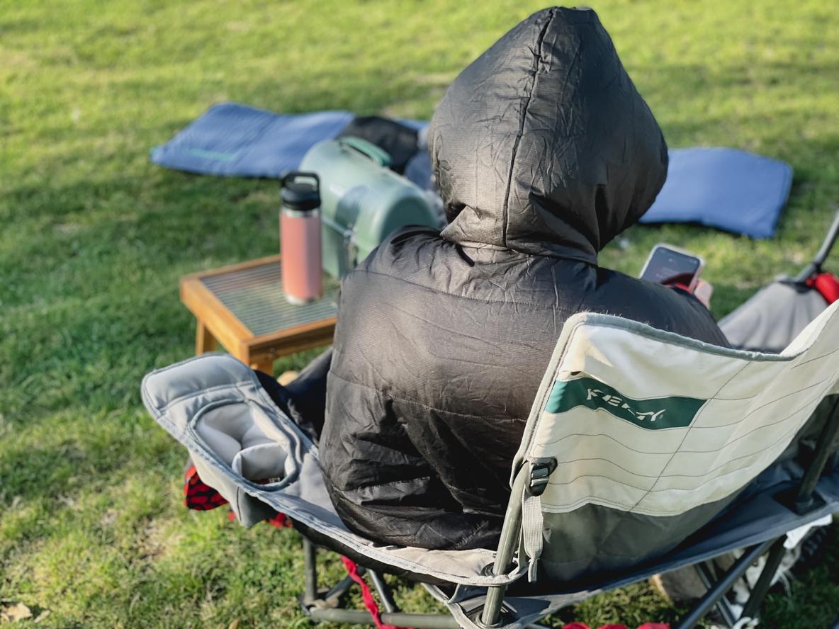 ポーラーの「リバーシブルポンチョ」が冬のマストアイテムだったよ