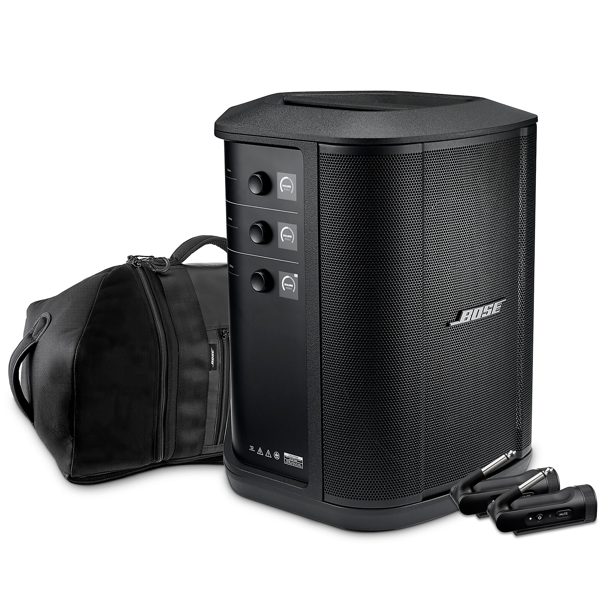 Bose S1 Pro+ Wireless PA System With Instrument Transmitters and