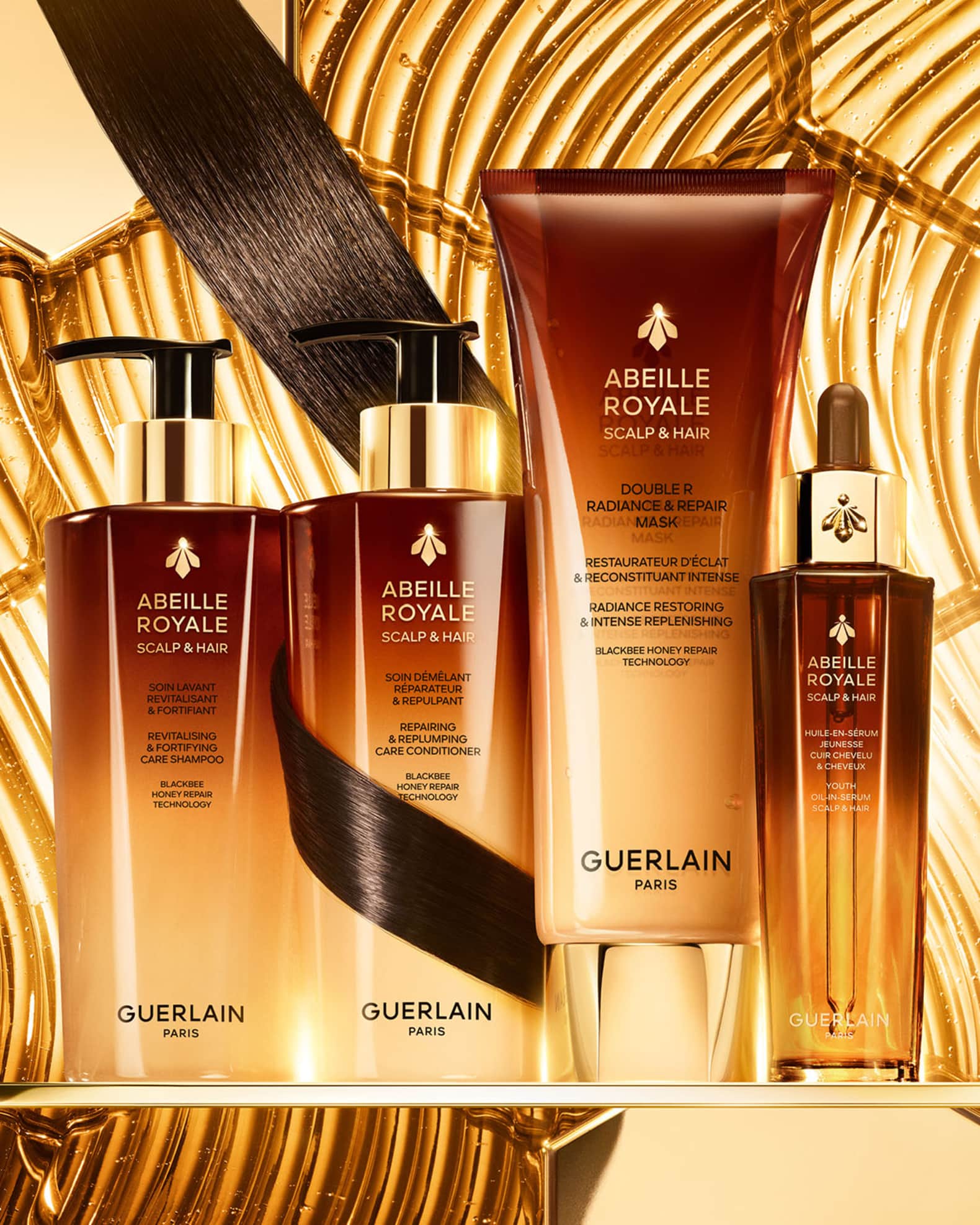 Guerlain Abeille Royale Revitalizing & Fortifying Care Shampoo