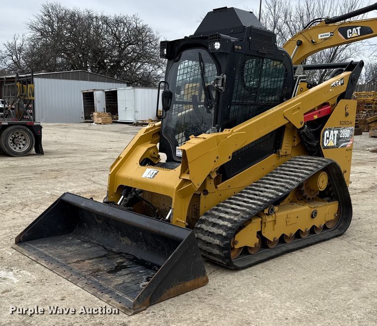 Caterpillar Skid Steer Loaders For Sale In Texas | Purple Wave Auction