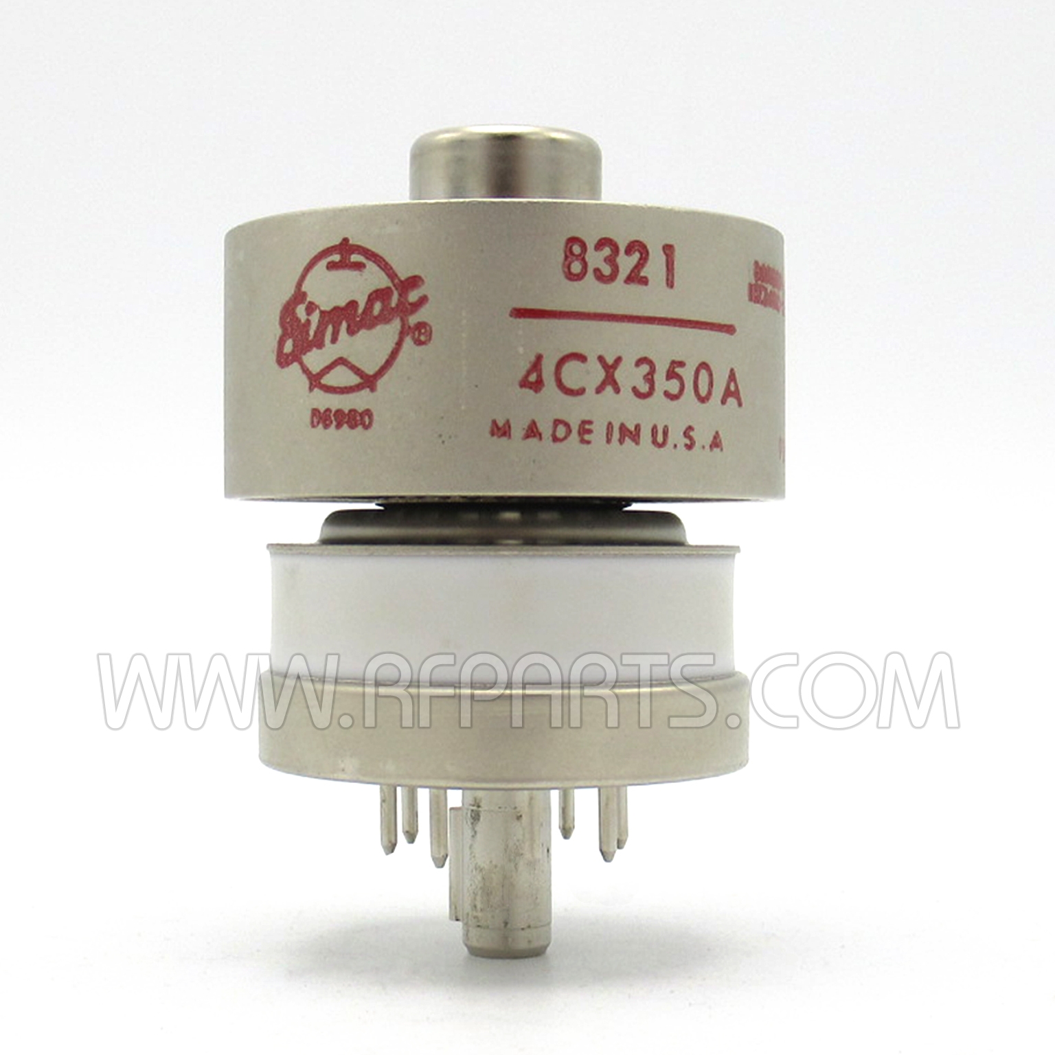 4CX350A Eimac Transmitting Tube 8321 / 4CX350A (NOS)