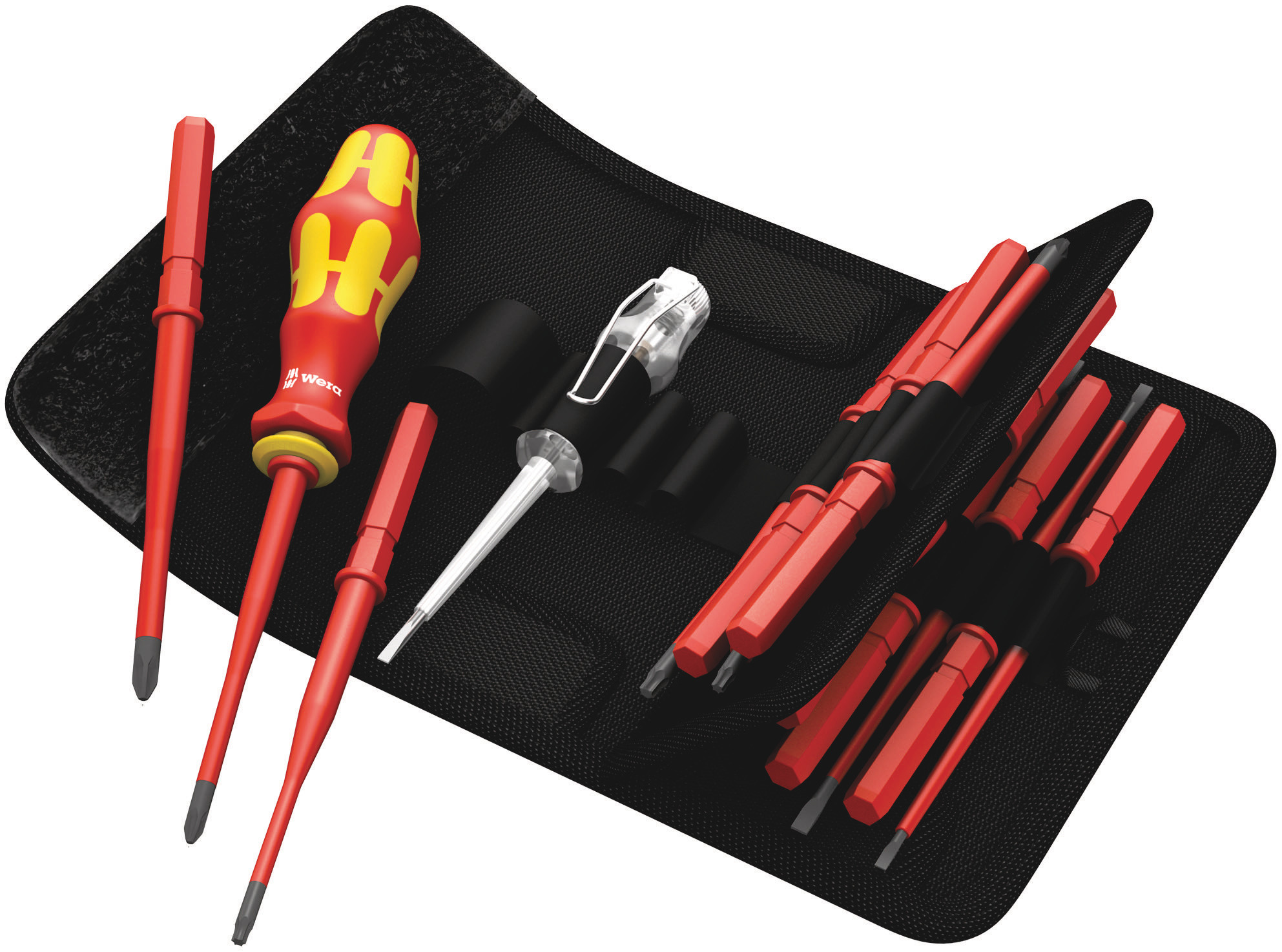 Wera ドライバーセット 差替式絶縁ドライバセット 16個 05003484001 | RS