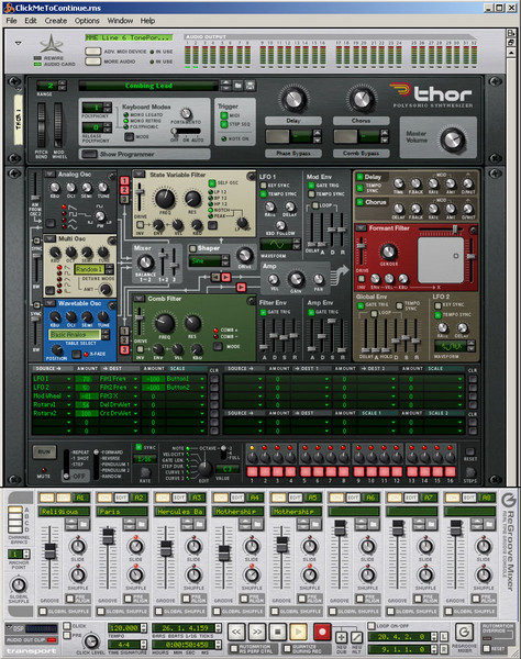 Propellerhead Reason 4 Review - InSync