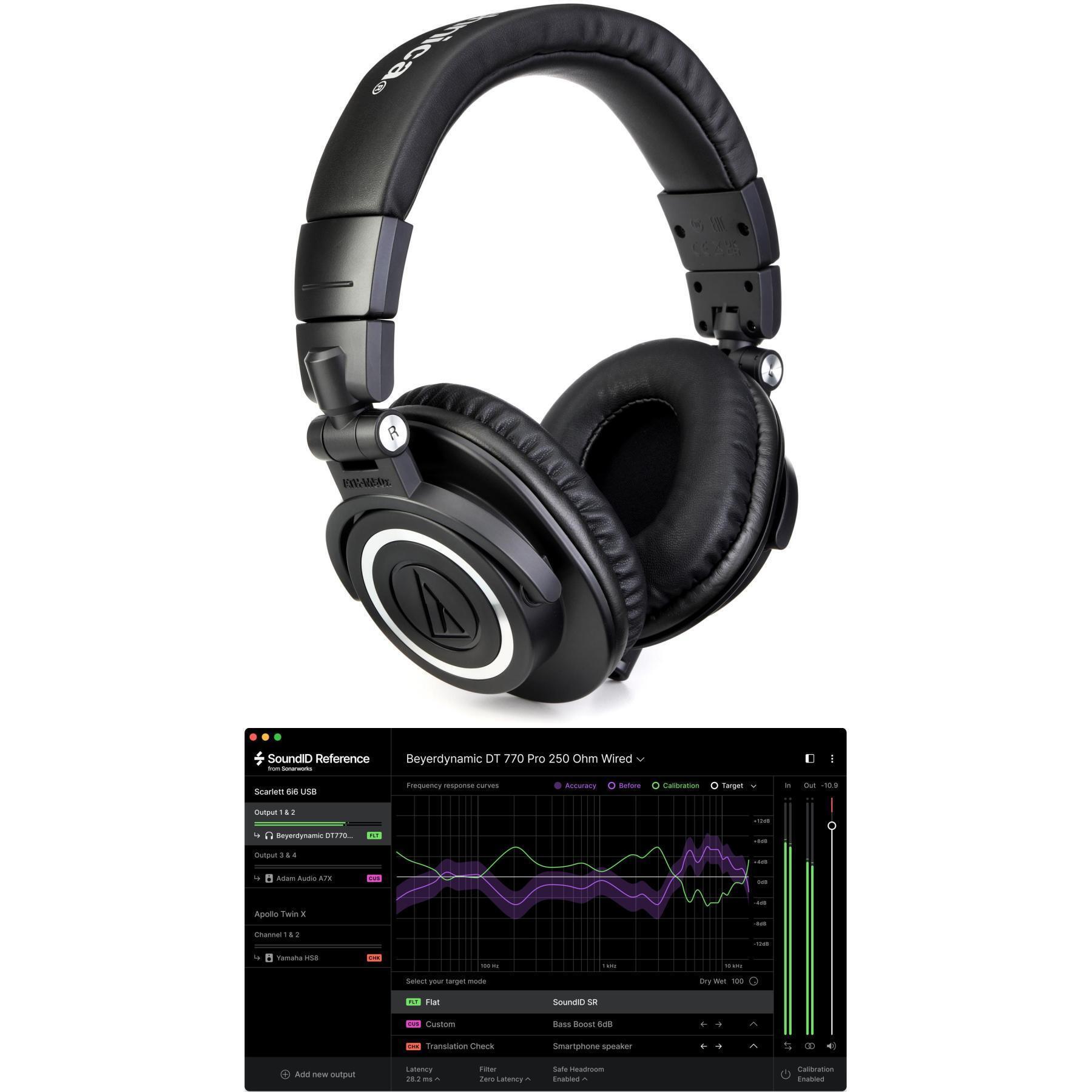Audio-Technica ATH-MSR7b High-resolution Closed-back Dynamic
