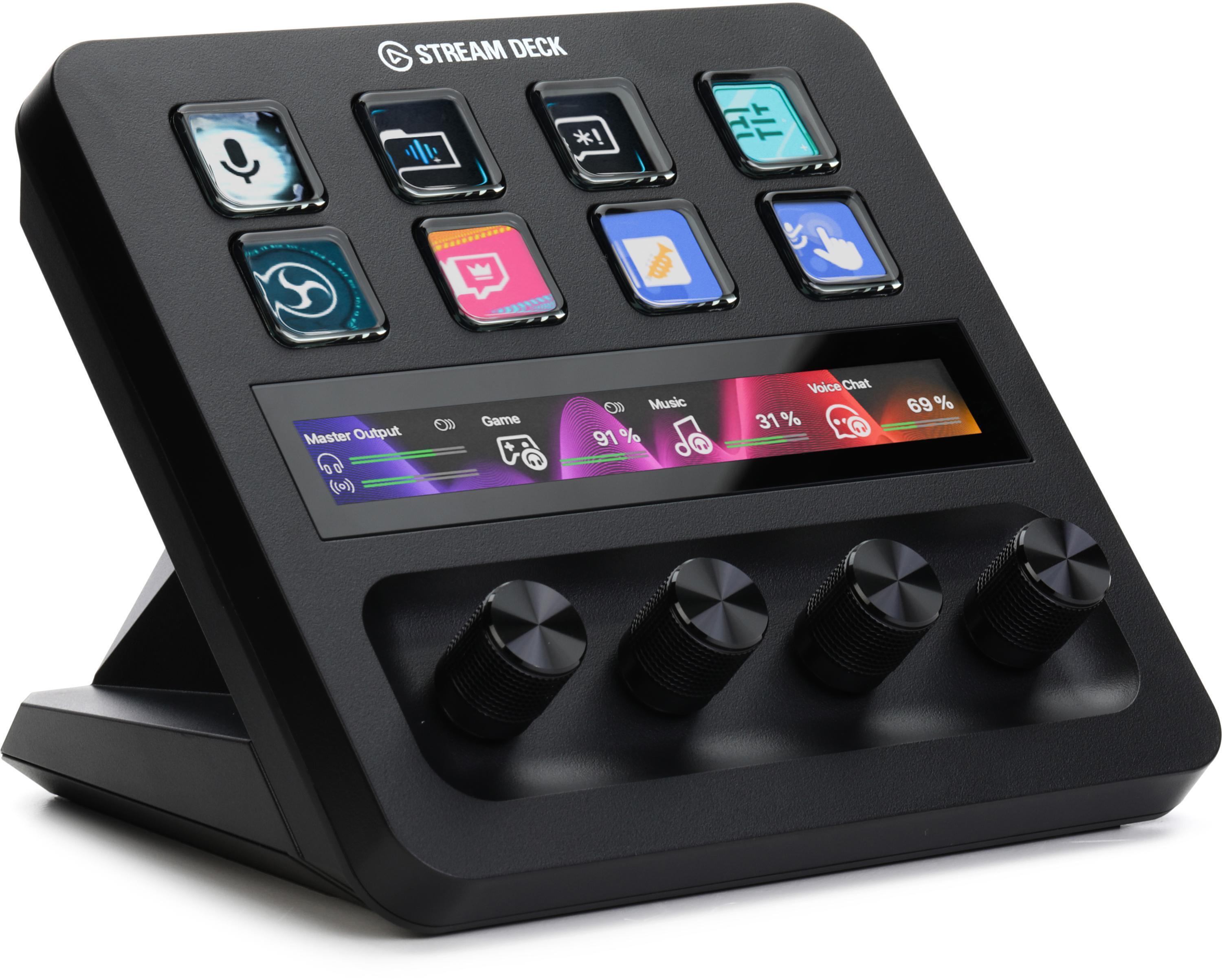Elgato Stream Deck + XLR Customizable Desktop Interface with XLR