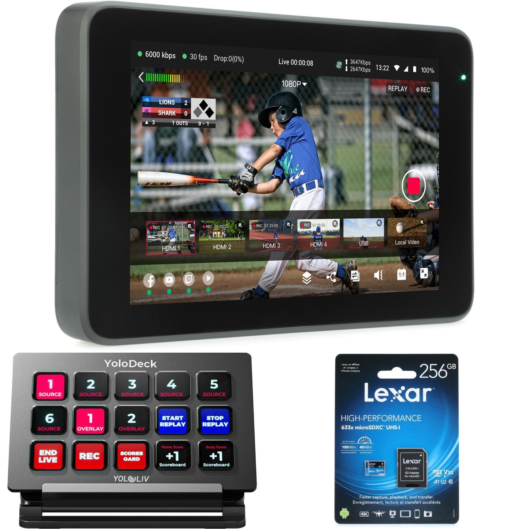 YoloLiv YoloBox Ultra Streaming Studio with YoloDeck Control Panel