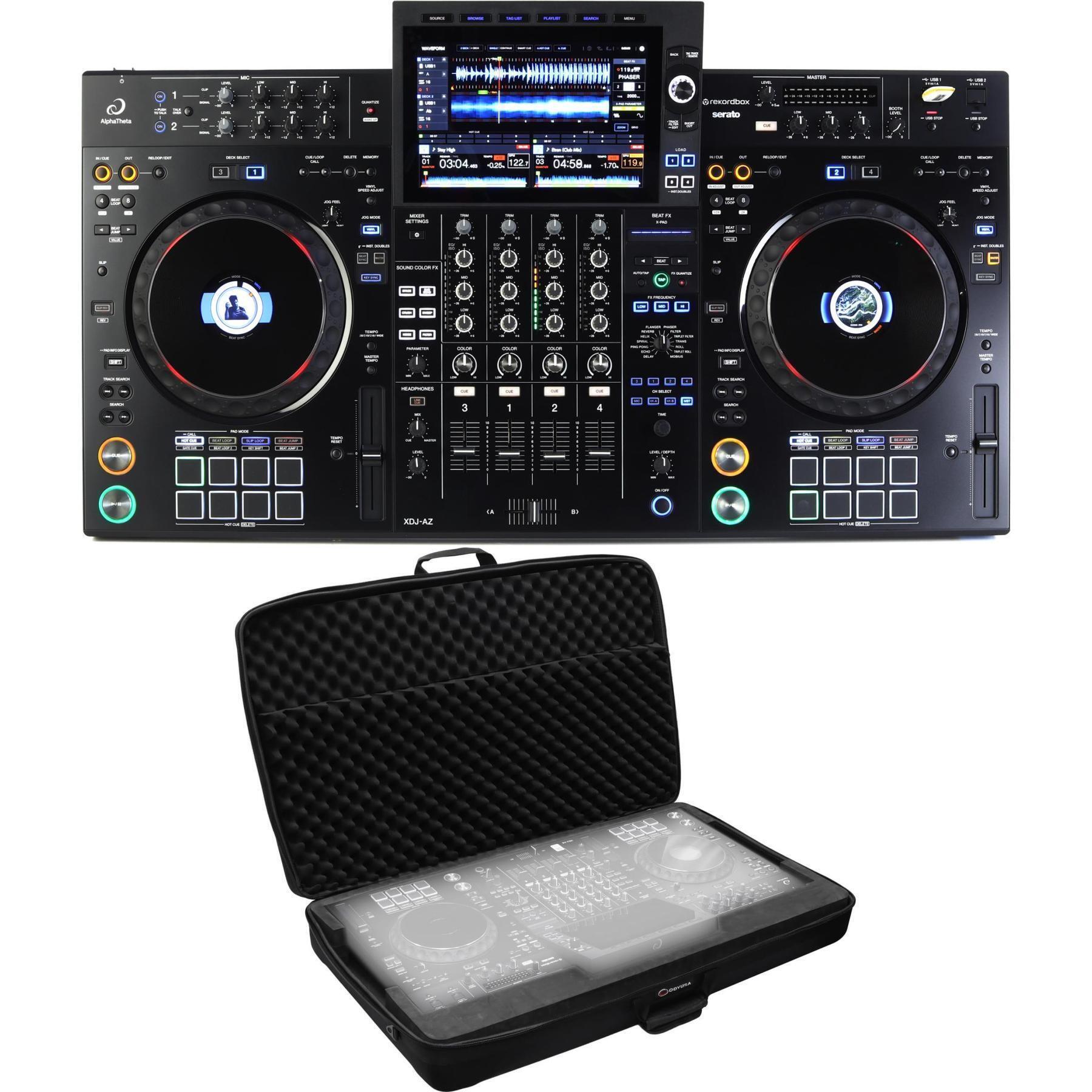 AlphaTheta XDJ-AZ 4-channel Digital DJ System with Flight Case