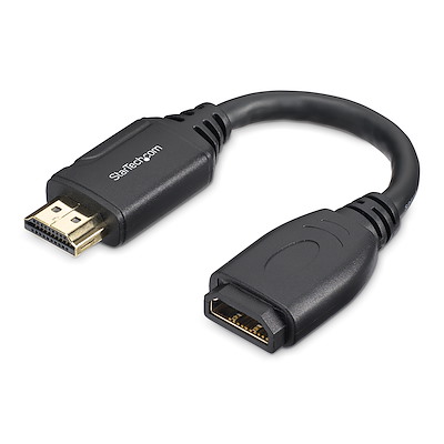 HDMI 2.0 延長ケーブル／15cm／4K60Hz／イーサネット対応／High Speed