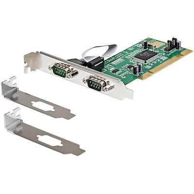 シリアル2ポート増設PCIインターフェースカード （16550 UART内蔵） 2x