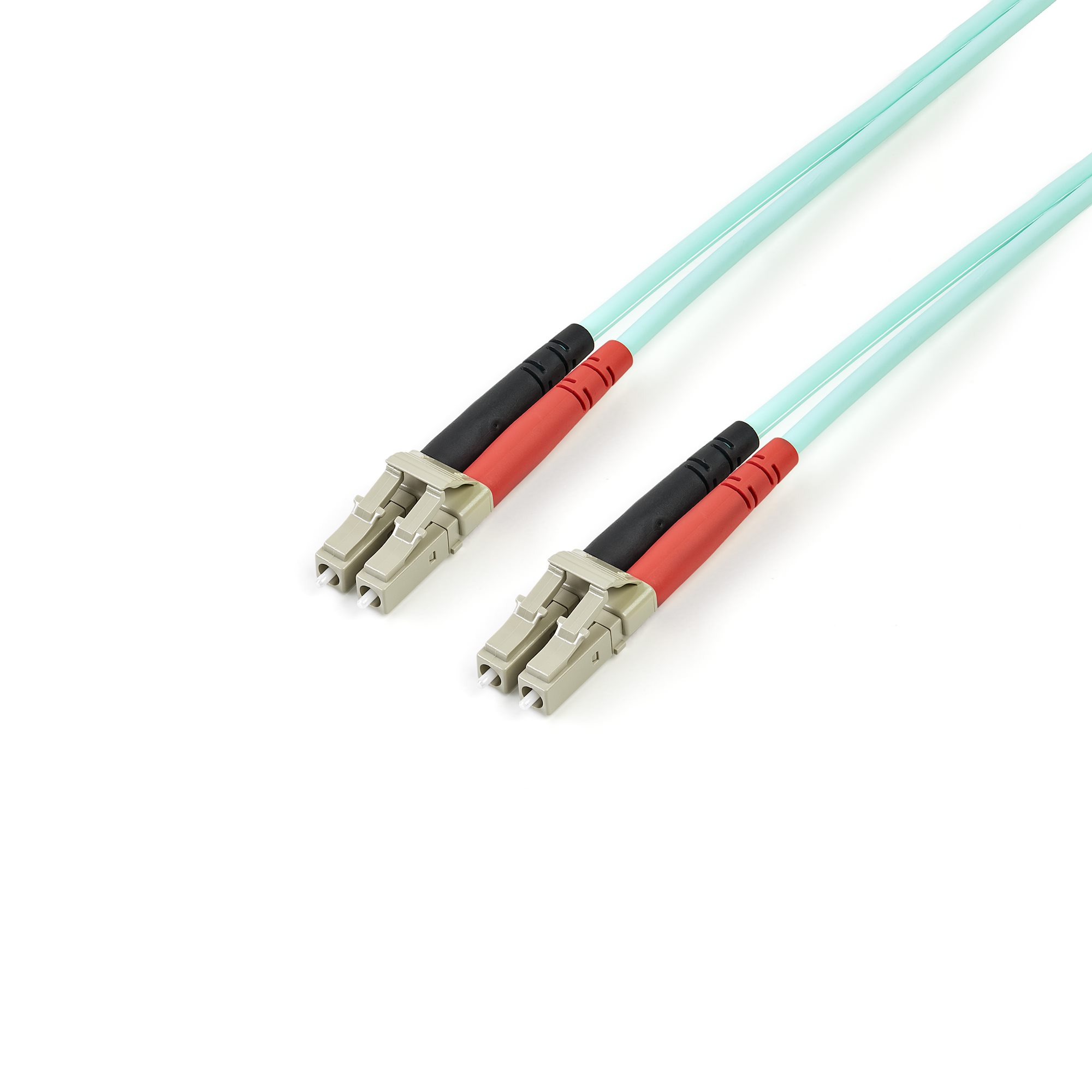 3m (10ft) LC/UPC to LC/UPC OM3 Multimode Fiber Optic Cable, Full