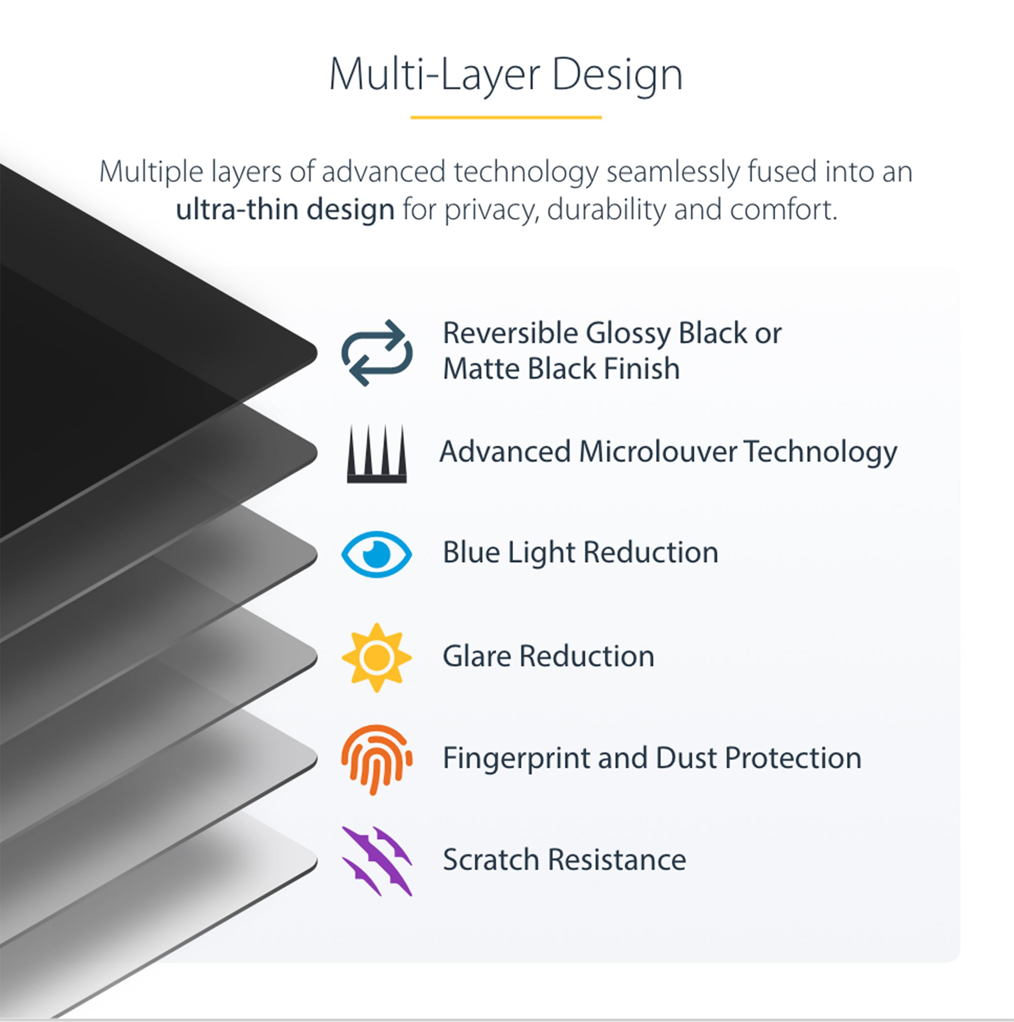 覗き見防止プライバシーフィルター／23.6インチ PCモニター対応