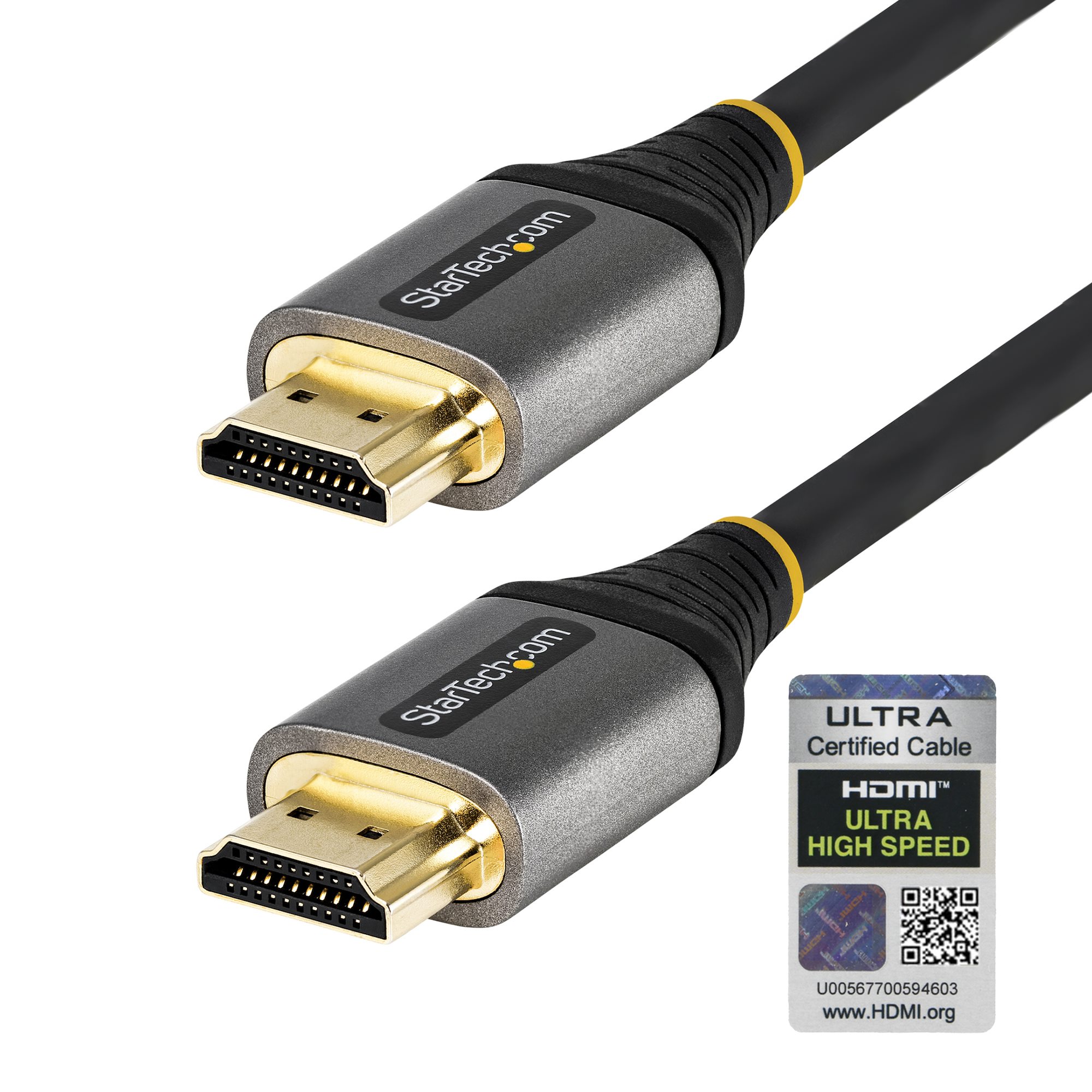 HDMI 2.1ケーブル／2m／8K60Hz & 4K120Hz／Ultra High Speed 認証