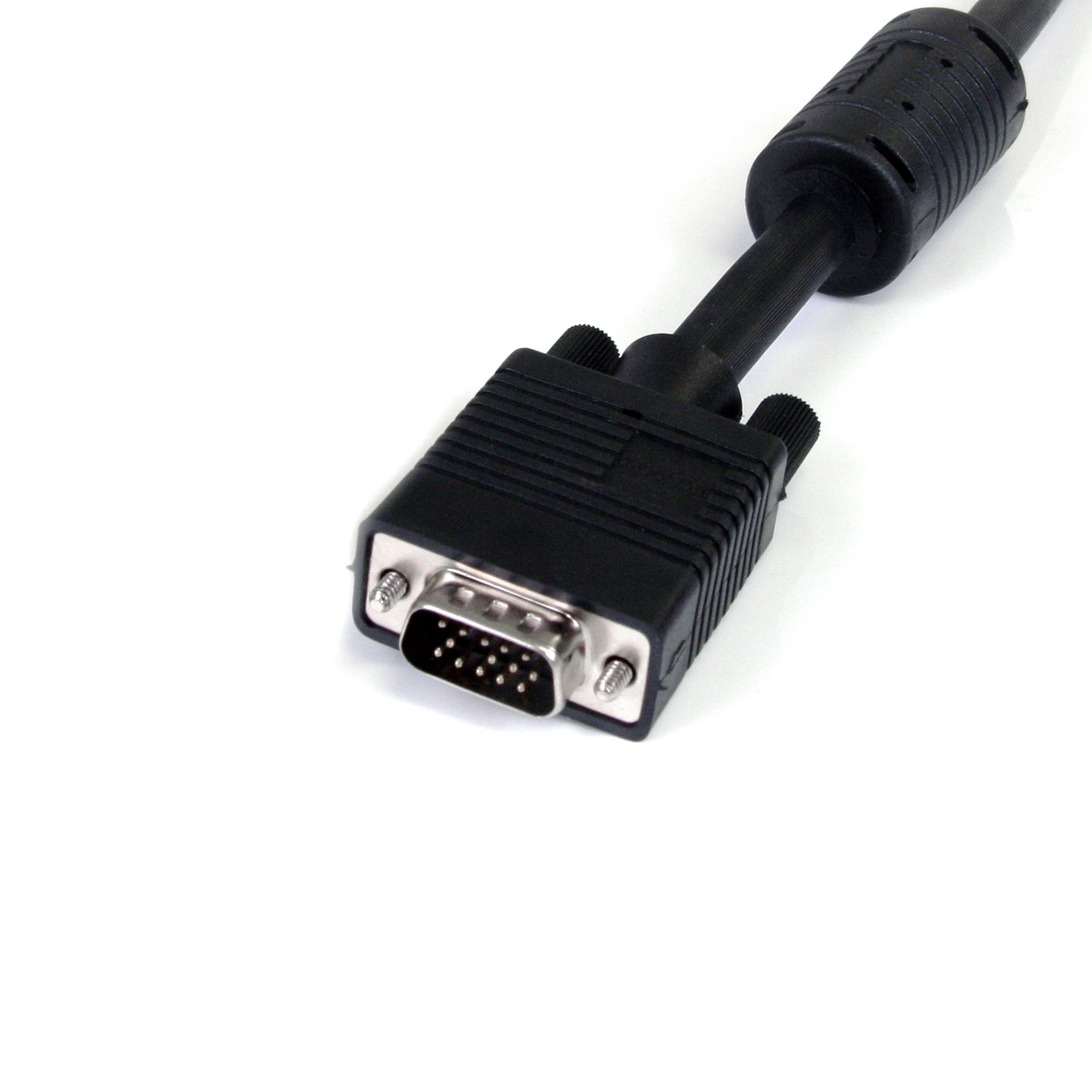 VGAケーブル／延長／4.6m／オス・メス／高解像度表示対応／ 高密度 D