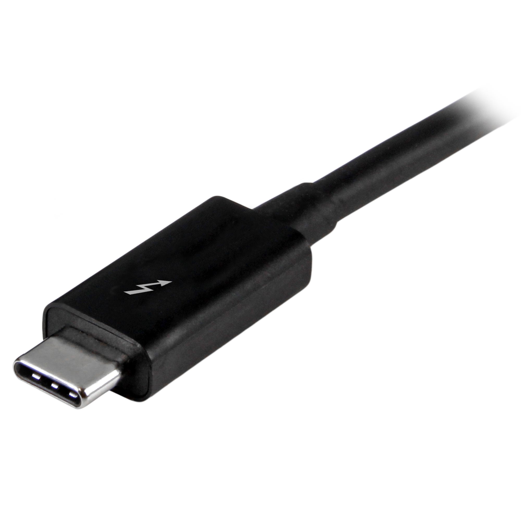 Thunderbolt 3ケーブル／1m／4K60Hz／20Gbps／100W USB PD