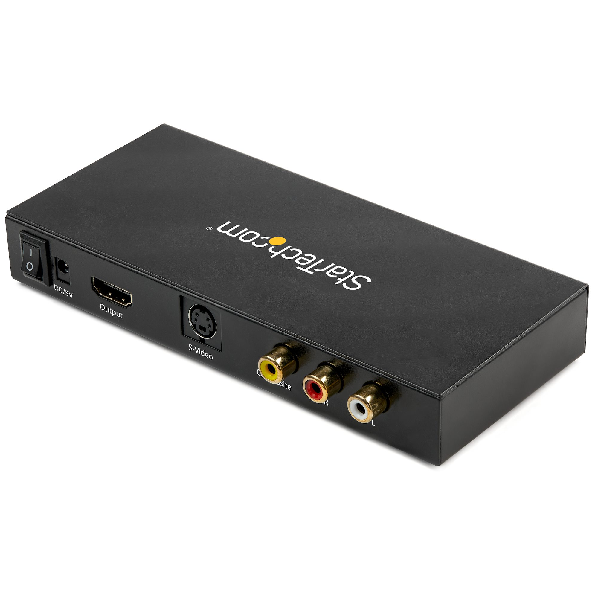 S-Video or Composite to HDMI Converter with Audio - 720p - NTSC