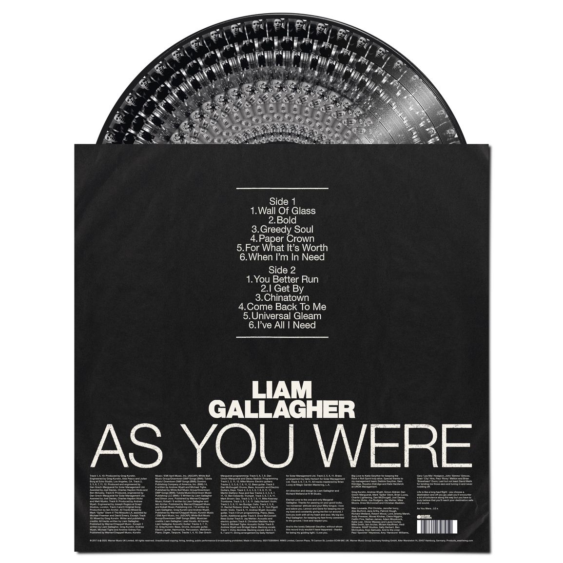 Liam Gallagher: As You Were (Limited Edition) (Zoetrope Vinyl) (LP