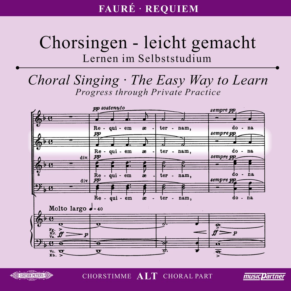 Chorsingen leicht gemacht - Gabriel Faure: Requiem (Alt) (CD) – jpc.de