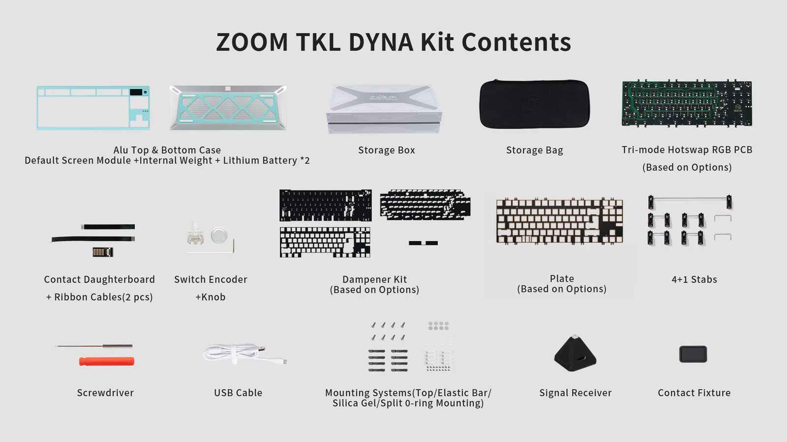 Pre-Order] ZOOM TKL DYNA Aquamarine