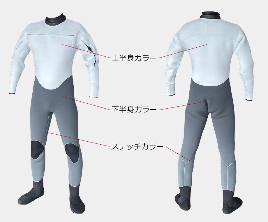 サーフィン用ウェットスーツのオーダー販売｜MELLOW