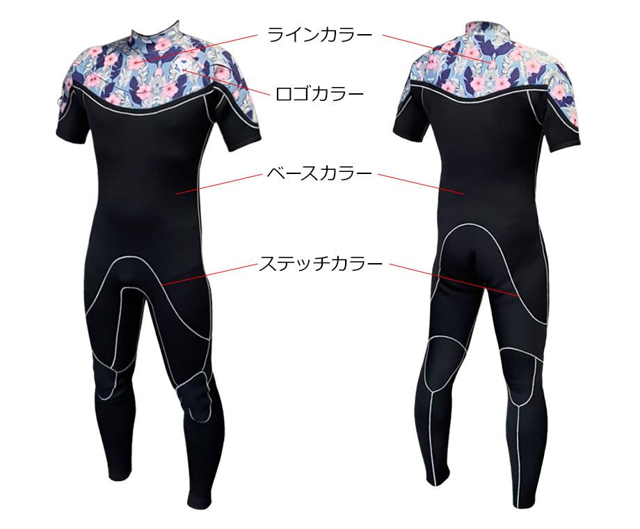 サーフィン用ウェットスーツのオーダー販売｜MELLOW