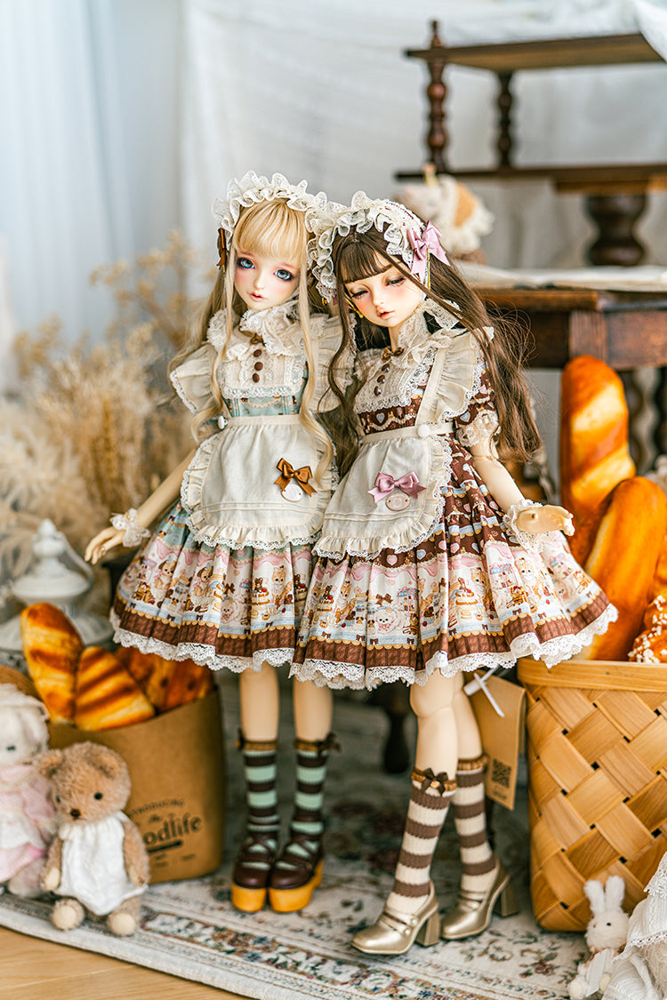 SD/DD~SD16girl】 chocolate factory one-piece set – Doll Workshop