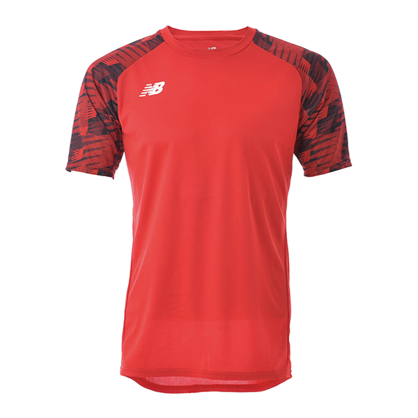 ニューバランス （NEW BALANCE） 袖グラフィックゲームシャツ JMTF1417