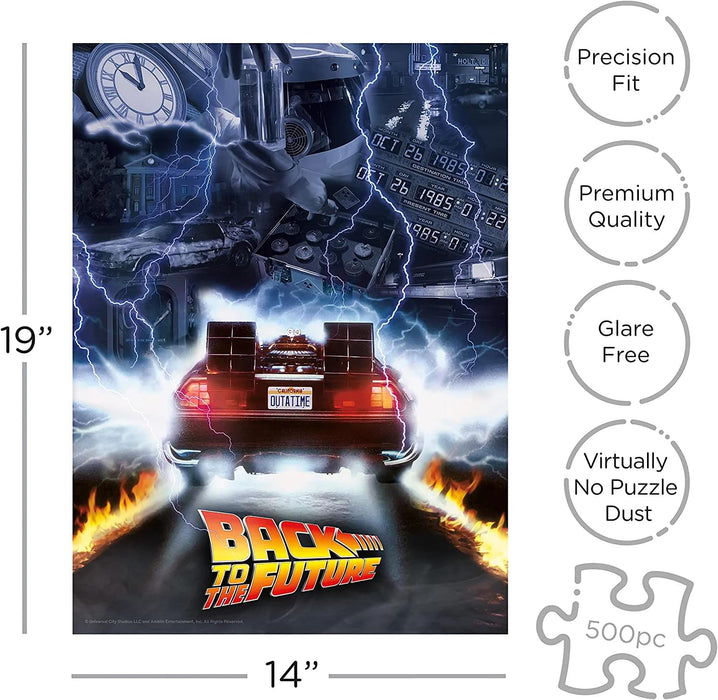 Back To The Future 500 Piece Jigsaw Puzzle | Free Shipping — MeTV Mall