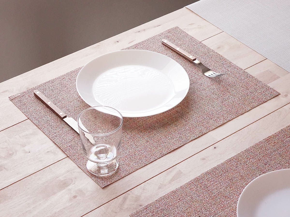 チルウィッチ ランチョンマット ブークレ｜マルチカラーのツイード